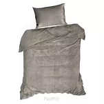 Pościel polarowa 140x200 FLANO 2 beżowa jednokolorowa z kolekcji NOVA Flano - 5