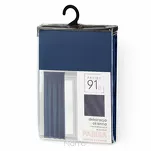 Zasłona na taśmie 135x270 PARISA zaciemniająca granatowa jednokolorowa Design 91 - 8