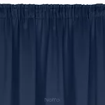 Zasłona na taśmie 135x270 PARISA zaciemniająca granatowa jednokolorowa Design 91 - 6