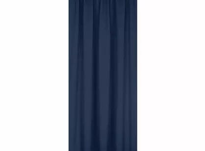 Zasłona na taśmie 135x270 PARISA zaciemniająca granatowa jednokolorowa Design 91