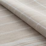 Komplet ścierek kuchennych 2x50x70 RUBI beżowe w pasy z bawełny - 2