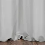 Zasłona na przelotkach 140x175 RITA jednokolorowa stalowa z miękkiej tkaniny - 8