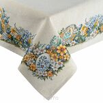 Obrus wielkanocny 140x180 67 gobelinowy naturalny żółty pisanki - 4