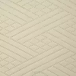 Narzuta 200x220 BONI 4 kremowa pikowana z mikrofibry geometryczny wzór - 4