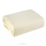 Narzuta 200x220 BONI 4 kremowa pikowana z mikrofibry geometryczny wzór - 3