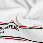 Ręcznik KARL 50x90 KARL Pierre Cardin biały zdobiony kontrastową bordiurą z napisami Pierre Cardin - 2