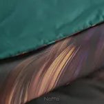 Pościel z makosatyny 160x200 ASTRAL Eva Minge czarna czerwona designerski wzór Premium - 2