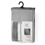 Zasłona na taśmie 140x270 ROSA welwetowa srebrna Design 91 - 7