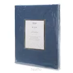 Pościel satynowa 160x200 DINA jednokolorowa gładka granatowa z kolekcji Diva Line - 5