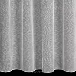 Firana na przelotkach 140x260 MAJA biała o strukturze siatki ze złotą nicią - 5