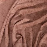 Zasłona gotowa na przelotkach 140x250 ANISA ciemny róż jednokolorowa z szenilowej tkaniny - 6