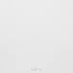 Zasłona gotowa na przelotkach 135x250 LOGAN zaciemniająca biała jednokolorowa z półmatowej tkaniny - 2