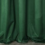 Zasłona na przelotkach 140x250 ROSA welwetowa ciemna zieleń Design 91 - 6