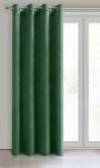 Zasłona na przelotkach 140x250 ROSA welwetowa ciemna zieleń Design 91 - 8