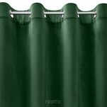 Zasłona na przelotkach 140x250 ROSA welwetowa ciemna zieleń Design 91 - 4