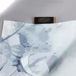 Serwetka welwetowa 30x40 VELVET 8 biała z designerskim niebieskim wzorem botanicznym 4 szt. - 3