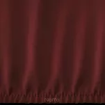 Prześcieradło z satyny bawełnianej z gumką NOVA 3 burgundowe 140x200 - 2