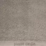 Komplet ręczników EVI Pierre Cardin ciemny beż zdobione bordiurą w kolorze ręcznika z logo marki z kolekcji Premium - 3
