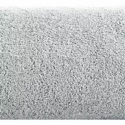 Ręcznik bawełniany 50x90 DAMLA srebrny gładki z subtelną bordiurą
