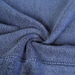 Ręcznik 30x50 MARI granatowy z welurową bordiurą w pasy 500 g/m2 - 3