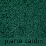 Ręcznik 30x50 EVI Pierre Cardin ciemna zieleń zdobiony bordiurą w kolorze ręcznika z logo marki - 3