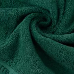 Ręcznik 30x50 EVI Pierre Cardin ciemna zieleń zdobiony bordiurą w kolorze ręcznika z logo marki - 2