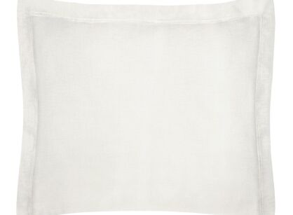 Poszewka bawełniana NOVAC kremowa 70x80 z 5 cm zakładką