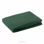 Prześcieradło z bawełny jersey z gumką ciemna zieleń 220x200 Design 91 - 6