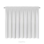 Firana na taśmie 300x150 SIBEL biała z szampańskim nadrukiem drobnych rombów - 9