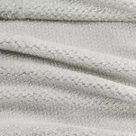 Koc 150x200 RICKY 1 srebrny jednokolorowy - 5