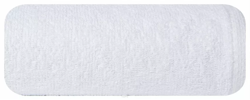 Ręcznik bawełniany 50x90 GŁADKI 1 jednokolorowy biały