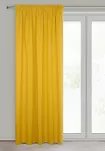 Zasłona na taśmie 135x270 PARISA zaciemniająca musztardowa jednokolorowa Design 91 - 9