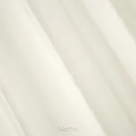 Zasłona gotowa na przelotkach 140x250 RITA jednokolorowa kremowa z miękkiej tkaniny - 4