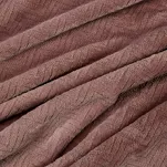 Koc na fotel 70x160 CINDY 5 ceglany puszysty w jodełkę Design 91 - 3