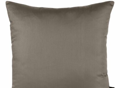 Poszewka satynowa jednokolorowa 40x40 NOVA 1 kawowa