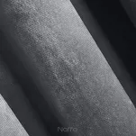 Zasłona na przelotkach 140x250 ROSA welwetowa grafitowa Design 91 - 7