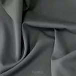 Zasłona na przelotkach 140x175 RITA jednokolorowa grafitowa z miękkiej tkaniny - 4