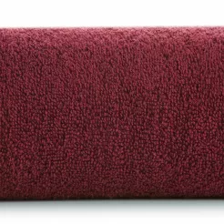 Ręcznik bawełniany 50x100 GŁADKI 2 jednokolorowy bordowy