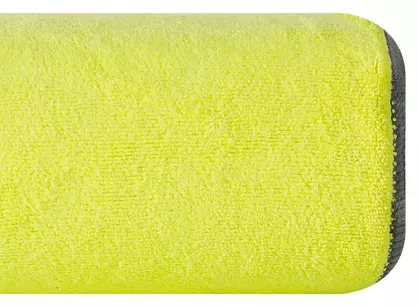Ręcznik plażowy 80x160 IGA szybkoschnący limonkowy z mikrofibry 380 g/m2