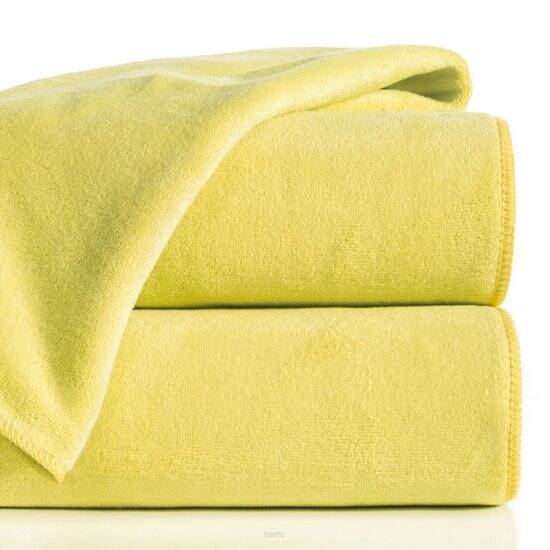 Ręcznik 70x140 AMY szybkoschnący żółty z mikrofibry