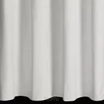 Zasłona na przelotkach 140x250 ARIADNA welwetowa biała zdobiona diamencikami - 6