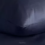 Pościel satynowa 220x200 DINA jednokolorowa gładka ciemny granat z kolekcji Diva Line - 3