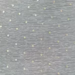 Firana na przelotkach 140x250 SIBEL biała z szampańskim nadrukiem drobnych rombów - 2