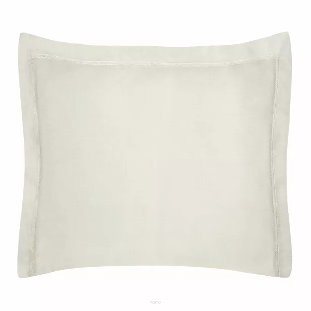 Poszewka bawełniana NOVAC beżowa 70x80 z 5 cm zakładką