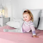 Prześcieradło z bawełny frotte z gumką kremowe 220x200 Design 91 - 10