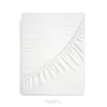 Prześcieradło z bawełny frotte z gumką kremowe 220x200 Design 91 - 3