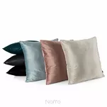 Poszewka welwetowa 45x45 MADIE 2 jednokolorowa turkusowa - 3