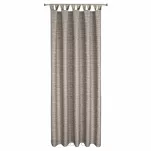 Zasłona na taras 155x200 GARDEN 10 brązowa na szelkach zapinanymi na rzepy wodoodporna z melanżowym wzorem - 9