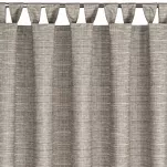 Zasłona na taras 155x200 GARDEN 10 brązowa na szelkach zapinanymi na rzepy wodoodporna z melanżowym wzorem - 8