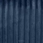 Koc na fotel 70x160 SOFT granatowy puszysty typu flano z wytłaczanym wzorem Design 91 - 3